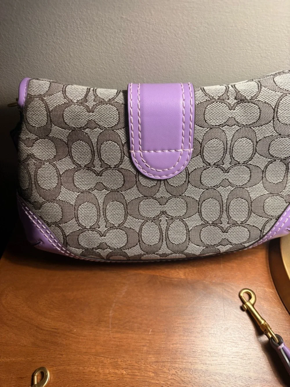 Coach SOHO BAG IN SIGNATURE JACQUARD - Picture 4 of 11